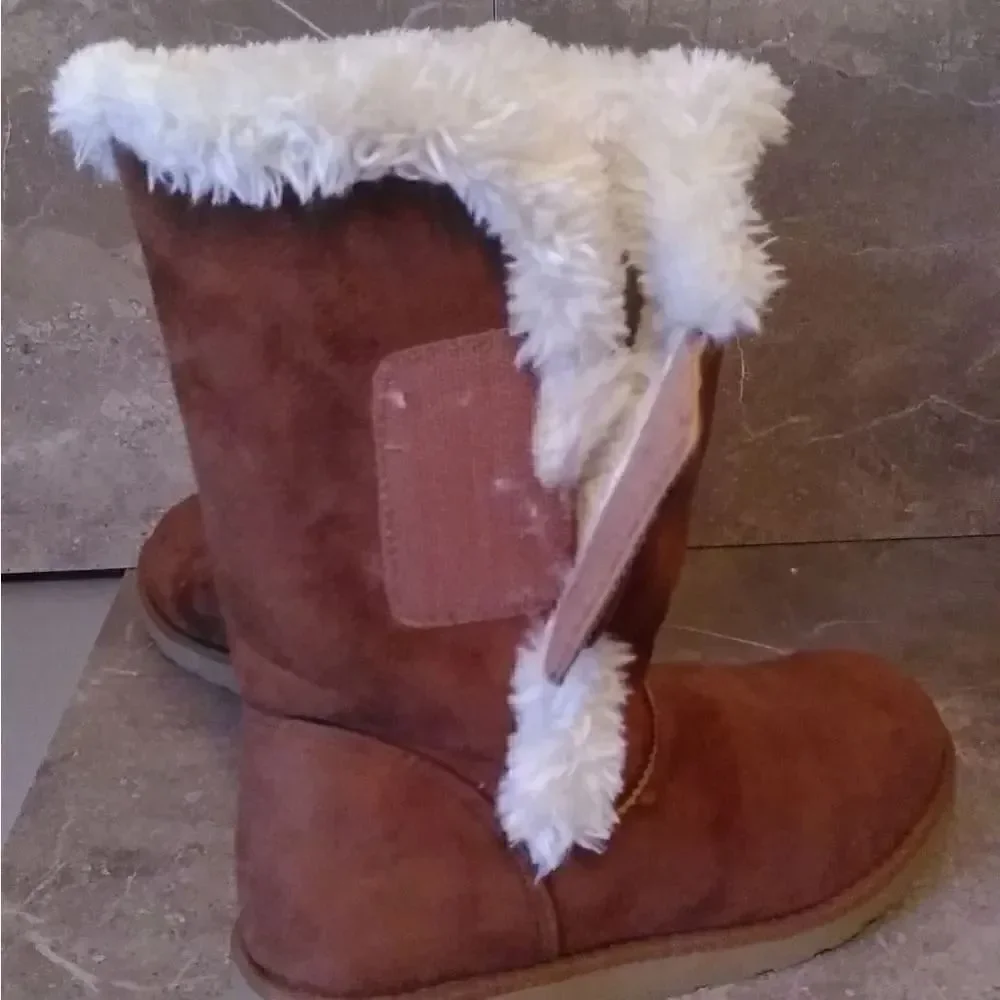 Falls Creek boots Sz 7 Brown